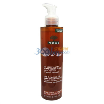 欧树（Nuxe）蜂蜜洁面凝胶200ml
