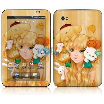 ideaSkin 三星 GALAXY Tab / P1000 / P1010 皮肤 波姆小鹰派 外壳保护套皮贴膜 DBGC232083