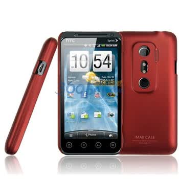艾美克（IMAK）超薄彩壳 适用于HTC EVO 3D（红色）