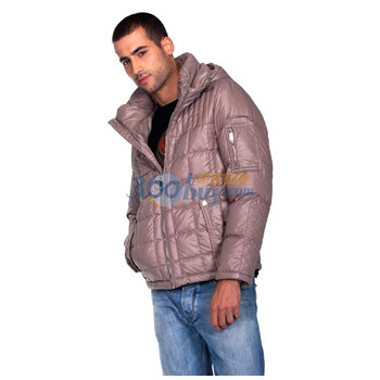 杰奥羽绒服 2011新款男短款 英伦风格设计时尚有型 5809 卡其 185/100A(XXL)