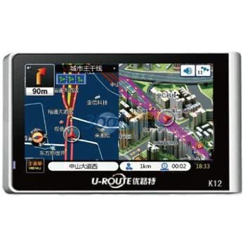 优路特K12 5寸汽车GPS导航仪 3D实景导航 官方标配
