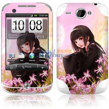 ideaSkin HTC Wildfire/G8/野火/A3366/A3333 东云抚子 手机外壳保护套皮贴膜 ENDAQC592058