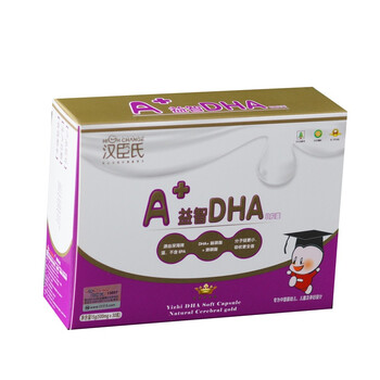 汉臣氏 A+益智DHA软胶囊 0-6岁婴幼儿500mg*30粒 促进脑部发育