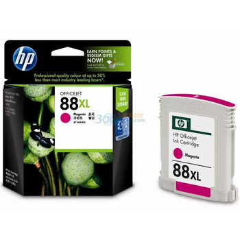 惠普（HP）88XL 品红色 墨盒（C9392A）（适用HP Officejet Pro K5400dn/K8600 L7580/L7590 ）