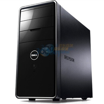 戴尔（Dell）Inspiron灵越 I570R-766台式主机（双核250 2G内存 500G硬盘 DVD 键鼠 黑色）