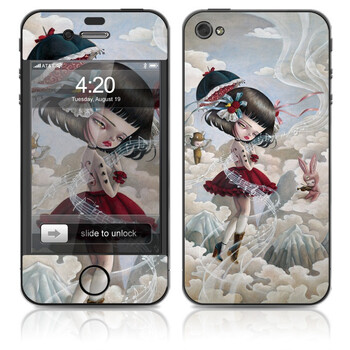 ideaSkin iPhone 4 云中弹奏 手机外壳保护套皮贴膜 ENCJKC682074