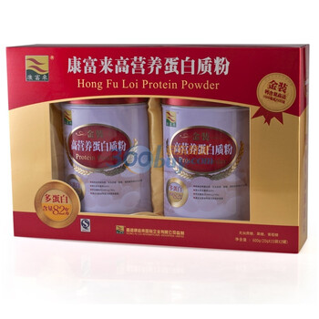 康富来高营养蛋白质粉600g礼盒装（300g/罐*2罐）