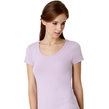 Jockey居可衣 2012春夏新品 女式棉莫代尔T恤 JJ23242815 214浅紫 XL