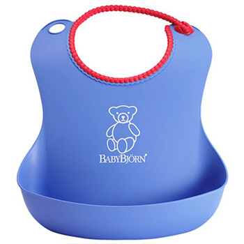BabyBjorn Soft Bib 软胶防碎屑围兜 蓝色