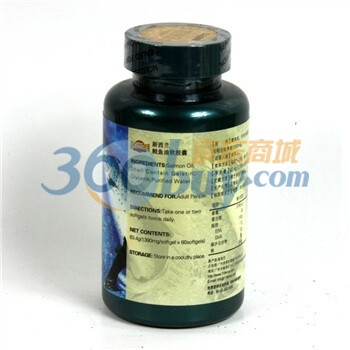 新西兰十一坊鲑鱼油软胶囊 1390mg×60粒