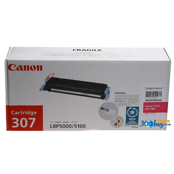 佳能（Canon）CRG-307M 品红色墨粉（适用LBP5000/LBP5100）