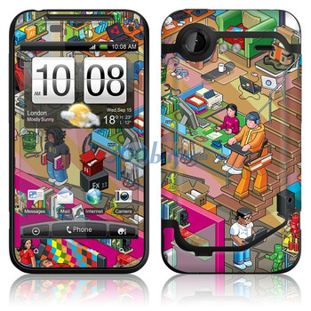 ideaSkin HTC Incredible S / G11 / 惊艳 / S710e Adobe办公室 外壳保护套皮贴膜 ENDAVC772090