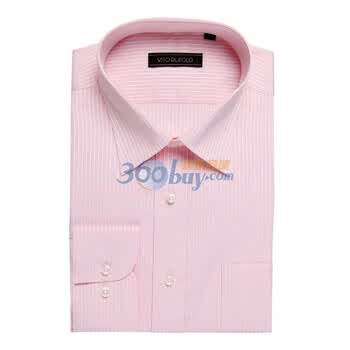 VITO RUFOLO唯阿男士精品衬衫BC5852 粉条 46