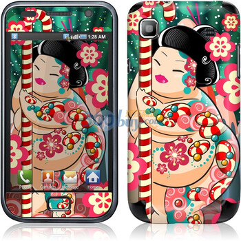 ideaSkin 三星 I9000/I9003/I9008/T959 胖美人 外壳保护套皮贴膜 ENDAOA940625