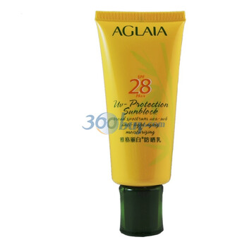 雅格丽白防晒乳霜60g SPF28 PA++