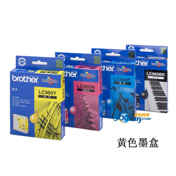 兄弟(brother) LC960Y 黄色墨盒 (适用DCP-330C 540CN 240C)