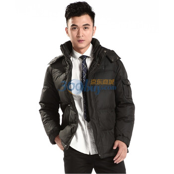 2011新款 康博羽绒服 男大众中款KB1141 青色 190/104A(XXL)