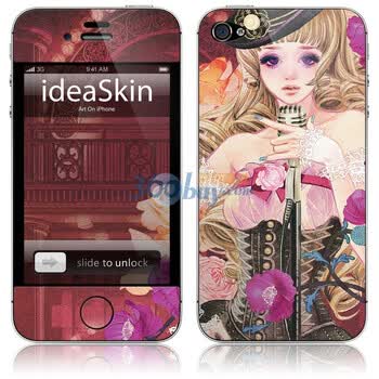ideaSkin iPhone 4 夜魅力 手机外壳保护套皮贴膜 CJKC011868