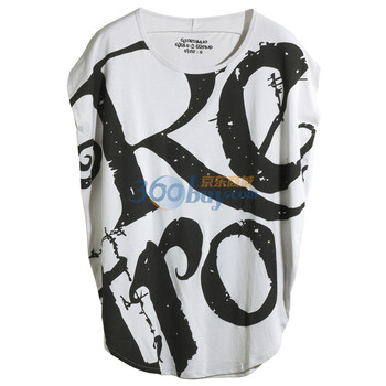 Giordano佐丹奴 T恤 女印花Big Tee 01391065 深灰色 M