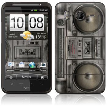ideaSkin HTC Desire HD/G10/A9191 老式收音机 手机外壳保护套皮贴膜 ENDASC272006