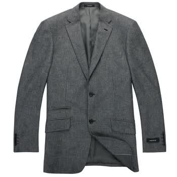 joeone九牧王 外套 商务休闲直筒深色西装西服jxk3411510石板灰48a