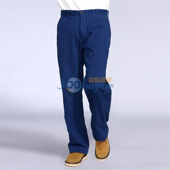 IZOD 秋季新品纯棉中腰长裤男士商务休闲裤 1061916207603牛仔蓝185/92A(36)