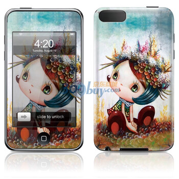ideaSkin 苹果apple iPod Touch 2代/3代 珊瑚丛 外壳保护套贴膜炫彩贴 ENCEDC462039