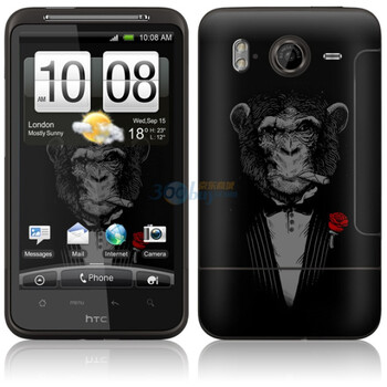 ideaSkin HTC Desire HD/G10/G7HD/A919/大坏蛋 猩猩大佬 手机外壳保护套皮贴膜 ENDASC081930