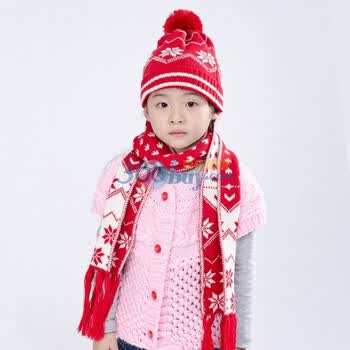 佩尔斯L'PEERLESS雪花经典儿童款套装男女款8912200508000红色均码