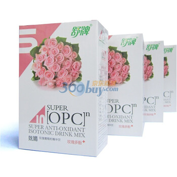 舒牌妩媚玫瑰葡萄籽粉（4盒特惠装） 3.3g*31袋