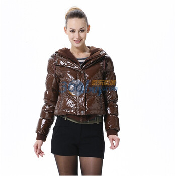 波司登 2011新款 羽绒服 女针织帽短面包 BR2206 巧克力 185/104A(XXXL)