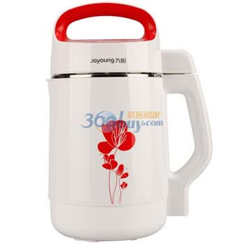 九阳（JOYOUNG）DJ13B-C81 1100~1300ml 豆浆机（西瓜红色）