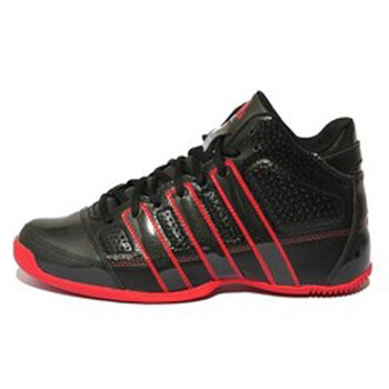 阿迪达斯 Adidas 2011年冬男篮球鞋 黑色 44.5