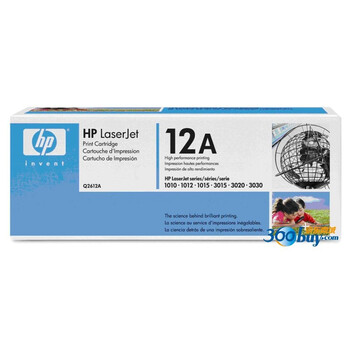 惠普（HP）LaserJet Q2612A 黑色硒鼓(适用 LaserJet 1020 3050 M1005)