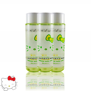 纤美hello kitty绿豆祛痘爽肤水100ML※清新镇静肌肤(单瓶装)