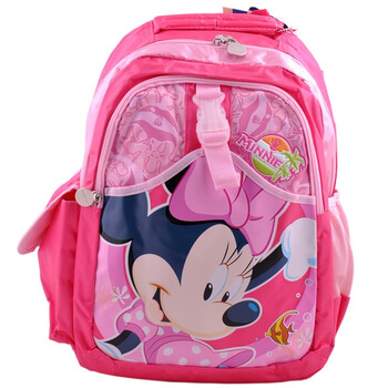 迪士尼/Disney CB0210 米妮双肩书包/学生书包 粉色