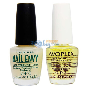 OPI特价限量套装（牛油果营养油AV710+蛋白质强化硬甲油T80） 15ml*2