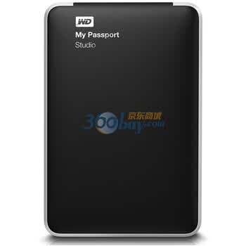 西部数据（WD） My Passport Studio Mac (苹果版）2.5英寸移动硬盘500G(WDBALG5000ABK-PESN )