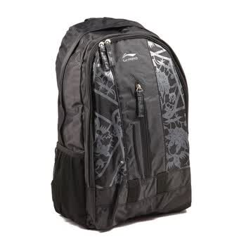 李宁 LINING 都市轻运动系列 中背包 ABSF610-1 灰色