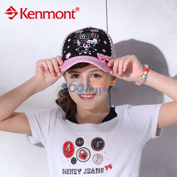 凯蒙特kenmont帽子 儿童帽子 春夏男童/女童帽子KM-0447 粉红 52