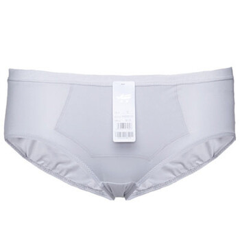 爱慕 运动Active中腰平角内裤AM62433 浅灰色 XL