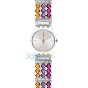 斯沃琪(Swatch)石英女表-完美抽象LK303G