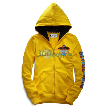 Giordano佐丹奴BSX 外套 男MINI CHE太空时尚连帽卫衣 04081700 黄绿色 XL
