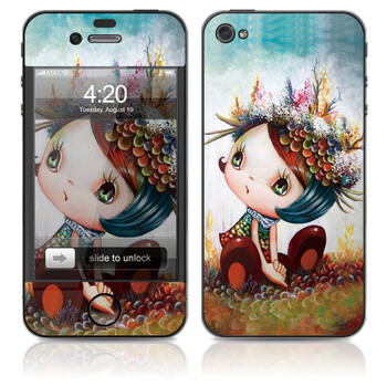 ideaSkin iPhone 4 珊瑚丛 手机外壳保护套皮贴膜 ENCJKC462039