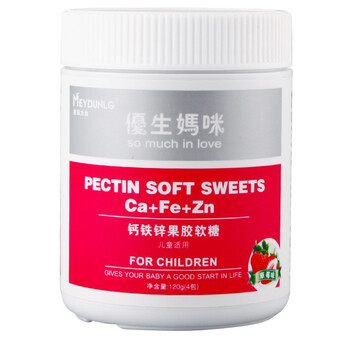 优生妈咪钙铁锌果胶软糖（儿童适用） 120g