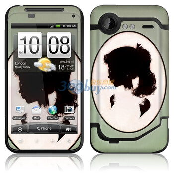 ideaSkin HTC Incredible S / G11 / 惊艳 / S710e 皮肤 简影 外壳保护套皮贴膜 DAVA622127