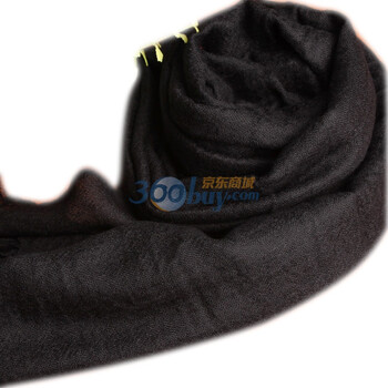 荣仕雅rosyear 2012新款 Pashmina绝色佳人经典披肩9655 炫黑DB 均码