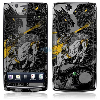 ideaSkin 索尼爱立信 XPERIA arc S / LT15i / LT18i /X12 降龙骑士 外壳保护套皮贴膜 DBEC081924