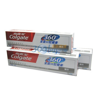 高露洁360全面口腔健康牙膏-健洁型200g（6支装）