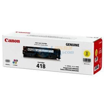 佳能（Canon）CRG-418 Y 黄色硒鼓（适用iC MF8350cdn）
